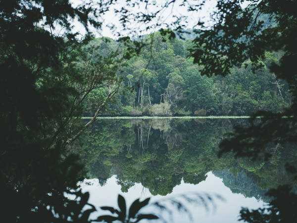 the Huon River in Tasmania