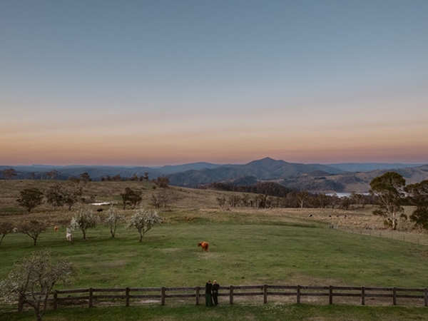 the surrounding landscapes at Seclusions Blue Mountains