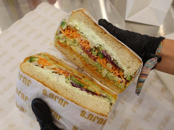 Juju's Deli sandwich shop in Melbourne