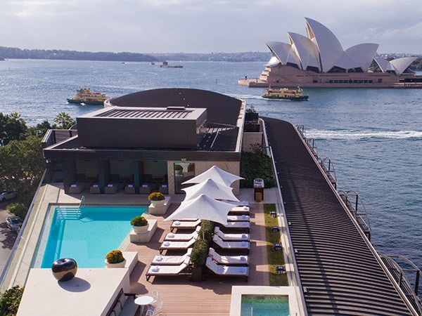 Park hyatt sydney rooftop pool