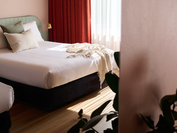 Queen-plus-one sized room at Kyah