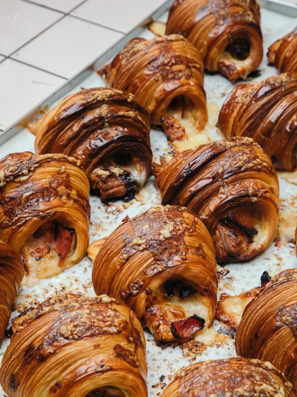 Croissants at Rollers Bakehouse in Manly 