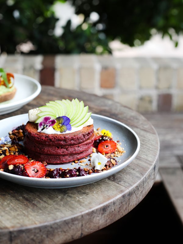 Pancakes at Ruby Lane Manly