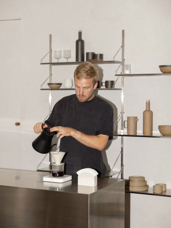 Skittle Lane coffee being served in Manly