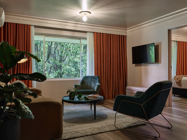 Two bedroom suite at Kyah in the Blue Mountains