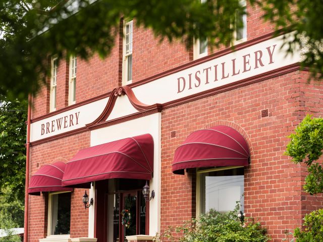 the exterior of Loch Brewery & Distillery, Loch