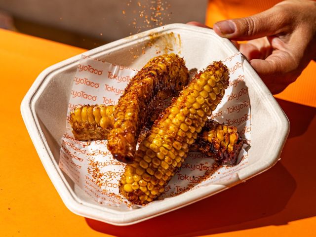Teriyaki Corn Ribs at TokyoTaco, Mooloolaba