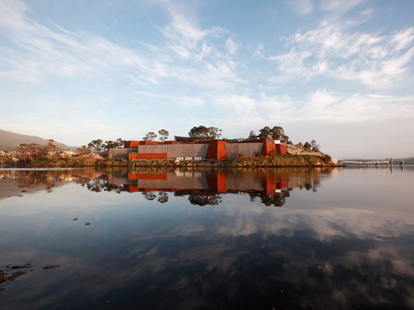 the Museum of Old and New Art along the Derwent River