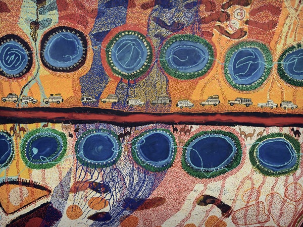 an Aboriginal art at WA Museum Boola Bardip