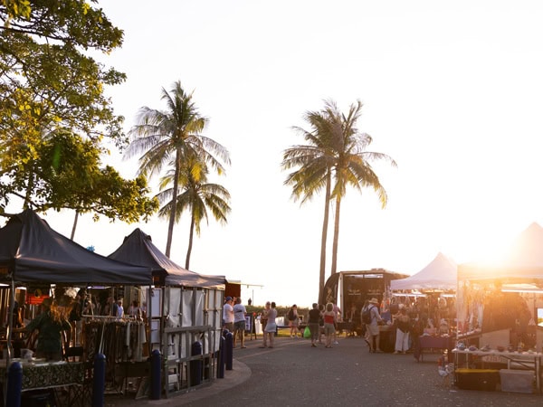 the Mindil Beach Sunset Markets in NT