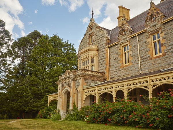 The exterior of Abercrombie House