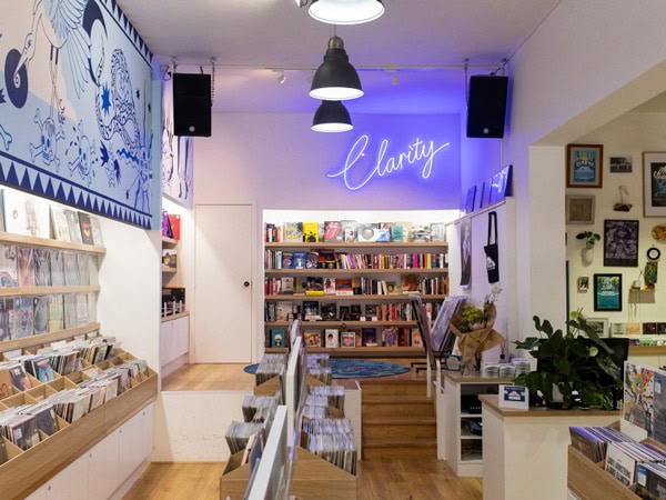 a look inside Clarity Records in Adelaide