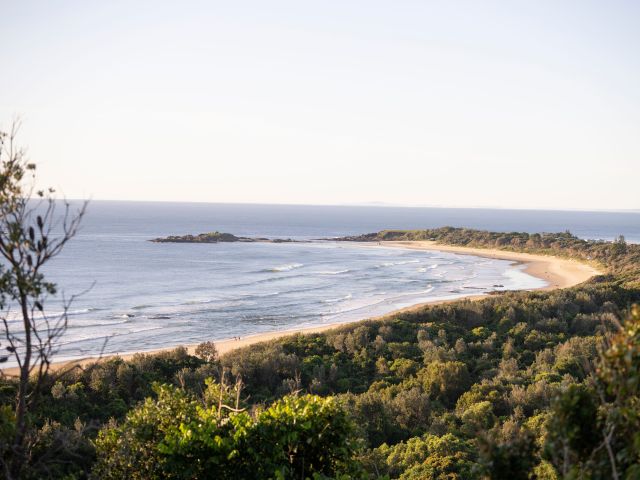 a Sawtell beach in Coffs Harbour