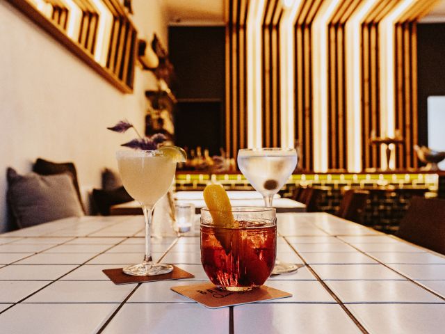 drinks at Bar Que Sera, Coffs Coast