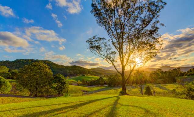 the scenic Orara Valley Tourist Trail, Coffs Coast