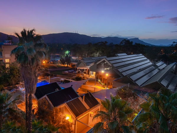 nighttime at DoubleTree by Hilton Alice Springs
