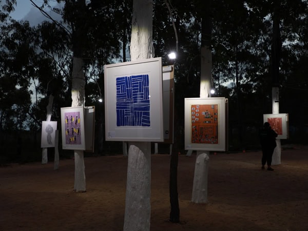 the open-air Gapan Gallery