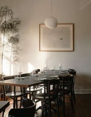 the dining interior of Gum Bistro, Brisbane