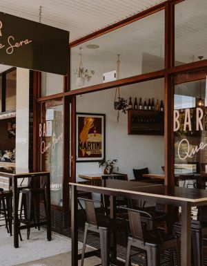 Exterior of Bar Que Sera in Sawtell