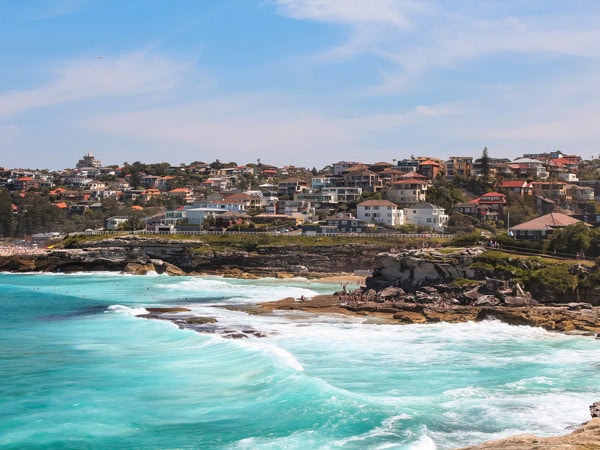Mackenzie's Point in summer with Tamarama Beach in the background