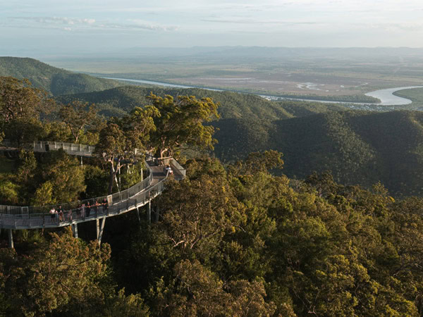 an aerial view of the Mount Archer National Park