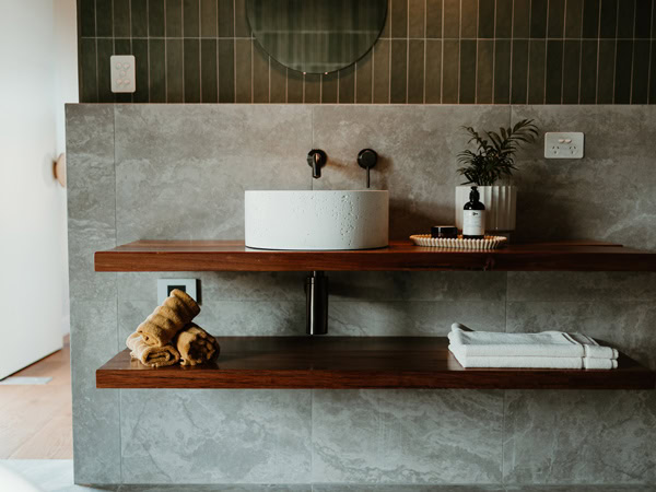 the wellness area at Salty Brush, Kangaroo Island, SA