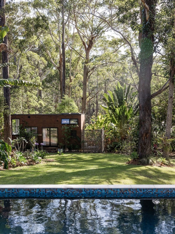 the surrounding forest at Fila Marrakesh Private Retreat in Doonan, Qld