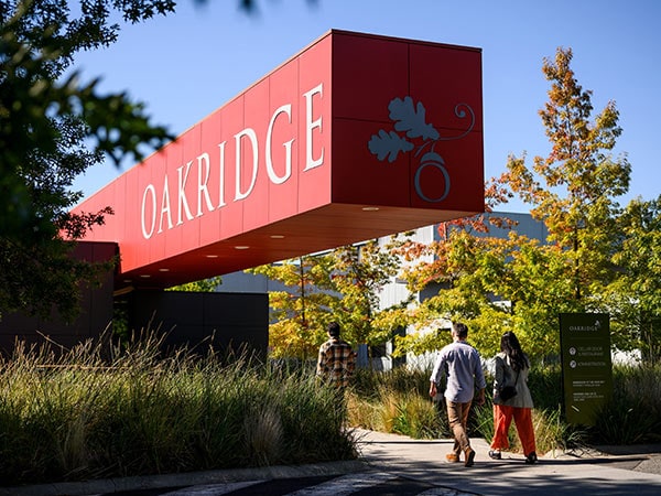 Oakridge entrance