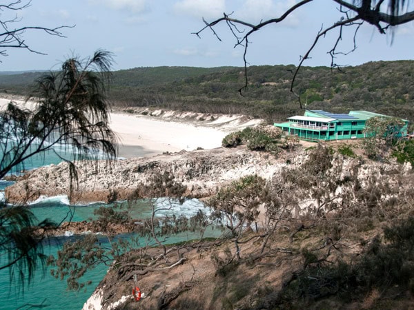 the Point Lookout Surf Life Saving Club on North Stradbroke Island
