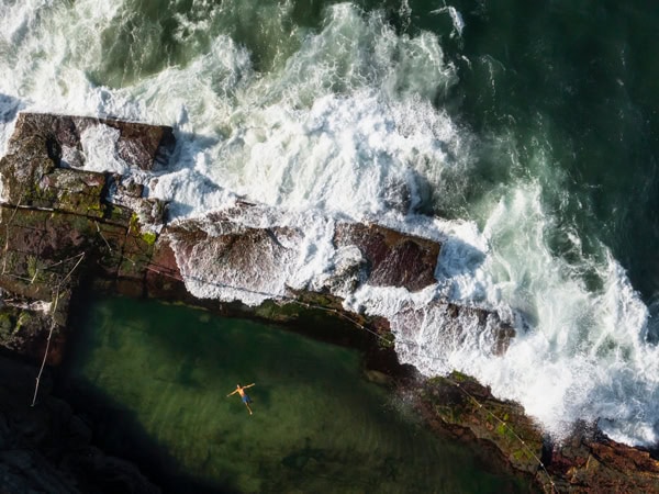 Bogey Hole in Newcastle, NSW