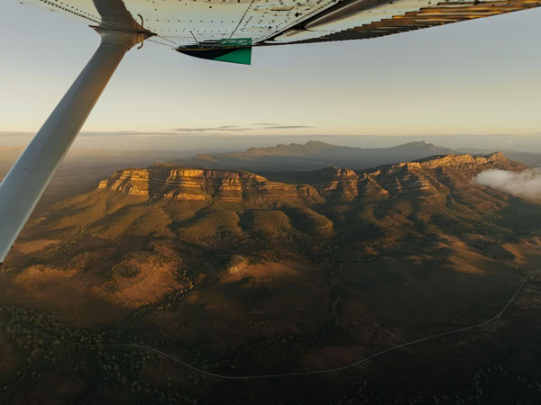 Scenic Flight over Wilpena Pound in the Flinders Ranges