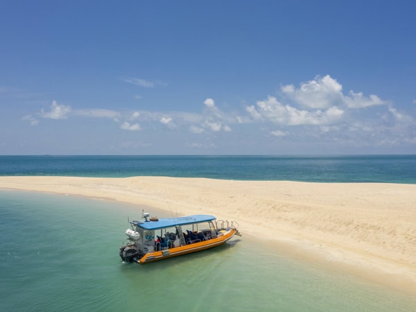Boat excursion by Banubanu Beach Retreat in Arnhem Land