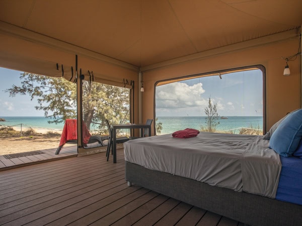 Room at Banubanu Beach Retreat in Arnhem Land