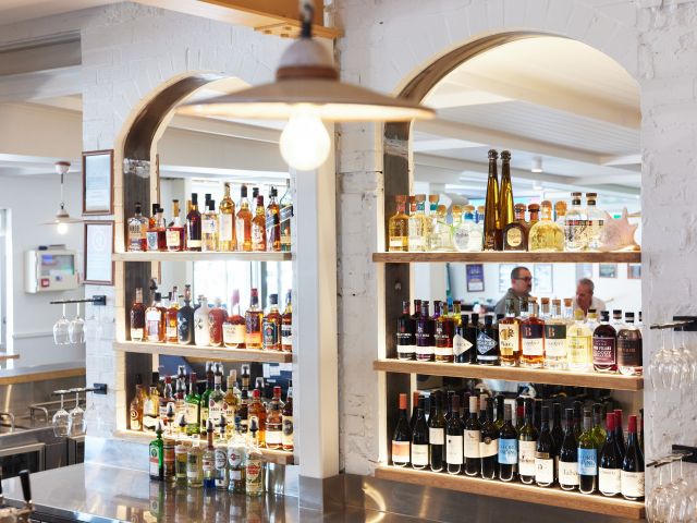 drinks on display at Sawtell Hotel, Coffs Harbour