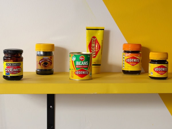 Vegemite merch at Cyril Callister Museum