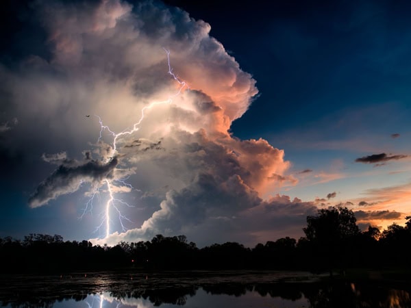 thunderstorm in Darwin