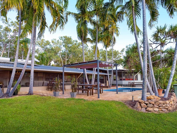 Exterior of Davidson's Arnhemland Safari Lodge