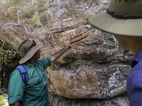 Rock art in Arnhem land