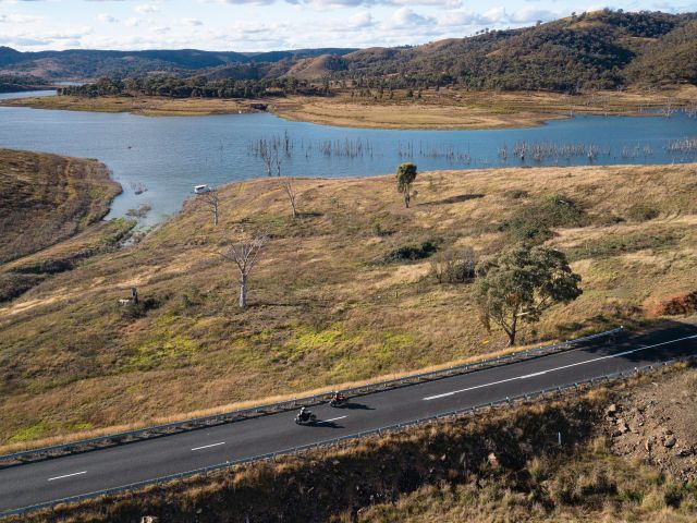 two motorbikes Drive To Rylstone