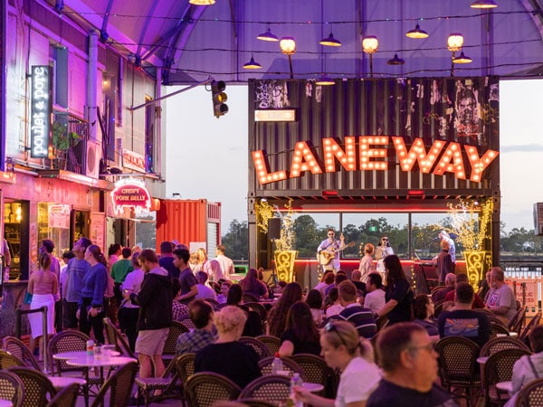 Eat Street North Shore market in Brisbane