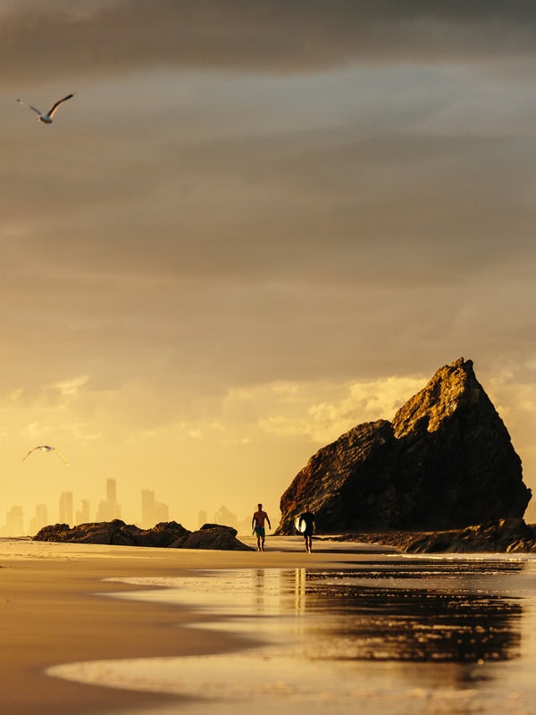 sunrise at Elephant Rock, Qld