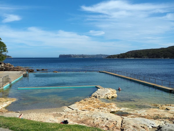 the Fairlight Rock Pool in Sydney