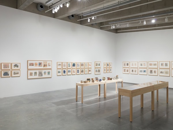 the Fantastic Forms installation in Bundanon