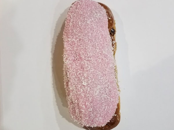 a finger bun on white background at farina, Flinders Ranges