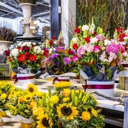 Fresh flowers at Brisbane Flower Market