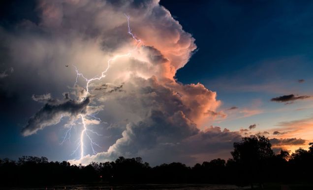 thunderstorm in Darwin