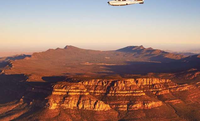 Scenic Flight over Wilpena Pound in the Flinders Ranges