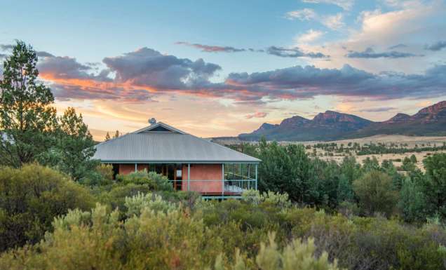 a luxury eco villa in Rawnsley Park Station