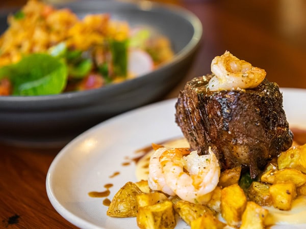 Dishes from The Homestead Restaurant on Norfolk Island