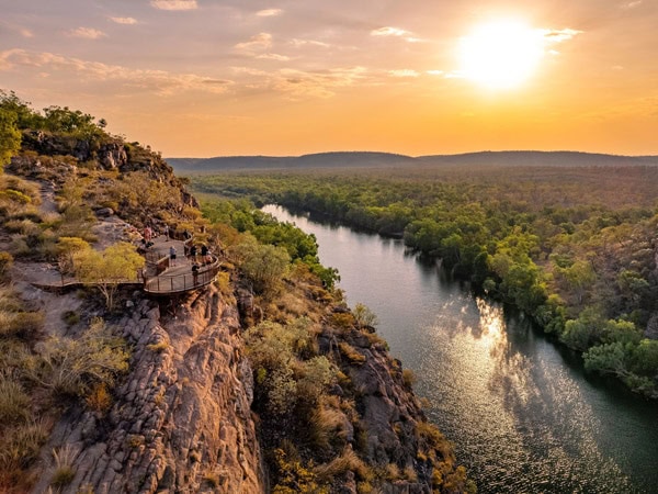 sunrise over Nitmiluk Gorge (Katherine Gorge), NT